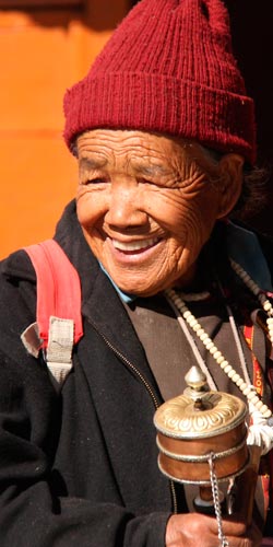 Femme du Ladakh